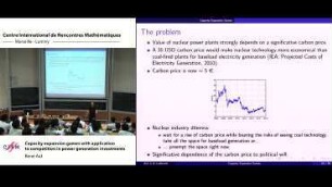Capacity expansion games with application to competition in power generation investments