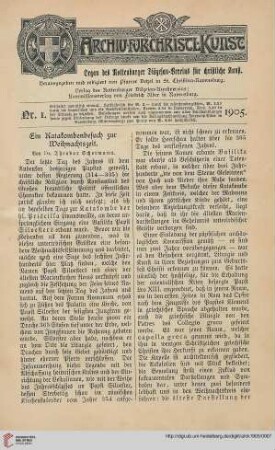 23: Ein Katakombenbesuch zur Weihnachtszeit