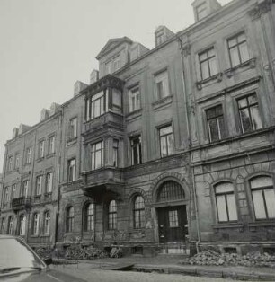 Glauchau, Wohnhaus, Straßenansicht