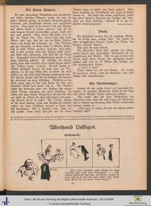 Allerhand Lustiges.