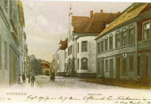 Postkarte, Crossen (Krosno Odrzańskie)