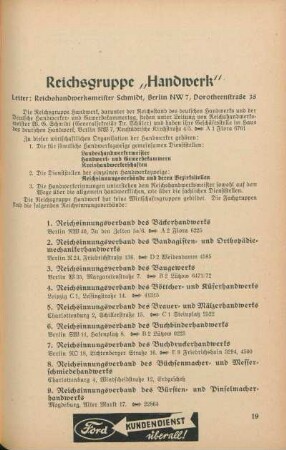 Reichsgruppe "Handwerk"