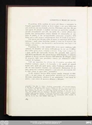 Condotta E Mezzi Di Caccia