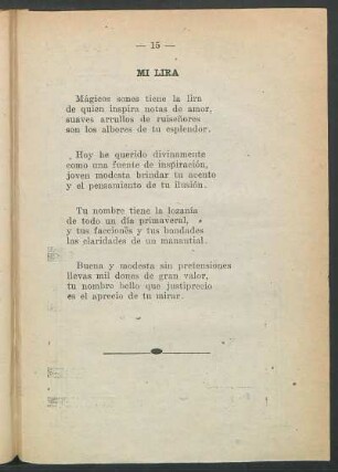 Mi lira