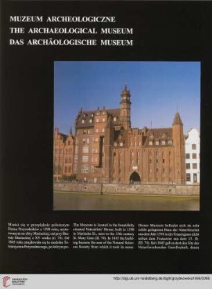 Muzeum Archeologiczne / The Archaeological Museum / Das Archäologische Museum