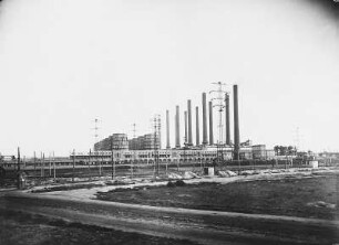 Großkraftwerk Golpa-Zschornewitz, 100000-Volt-Haus : Technikgeschichte | Elektrotechnik | Erzeugung elektrischer Energien | Die mitteldeutsche Fernstromversorgung der Elektrowerke AG