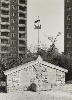 Denkmalbrunnen für Johann Georg Palitzsch