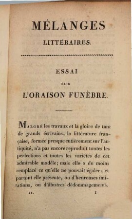 Discours et mélanges littéraires, [2]