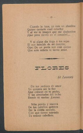 Flores