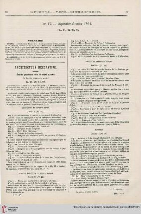 No 47 (Septembre-Octobre 1864)