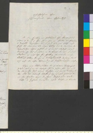 Brief von Voigt, Friedrich Siegmund an Goethe, Johann Wolfgang von