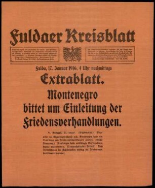 Ausgabe vom Montag, den 17. Januar 1916.