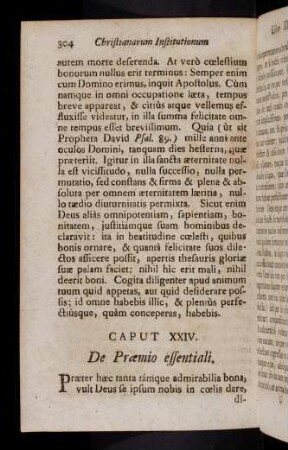 304-310, Caput XXIV