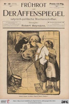 Frührot und der Affenspiegel: satyrisch-politische Wochenschriften