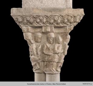 Kapitell mit Szenen von Ereignissen nach der Grablegung Christi - E07PP19