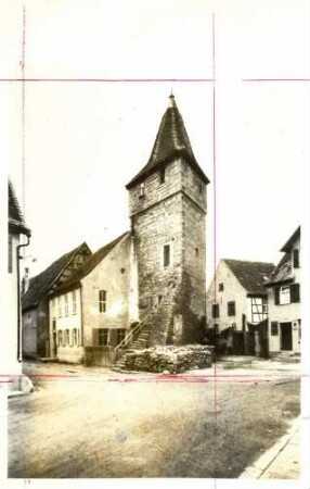 Creglingen, TBB; Synagoge, Außenansicht