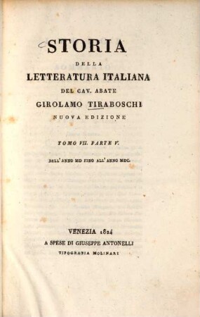 Storia della letteratura italiana, 21. Dall'anno MD fino all'anno MDC