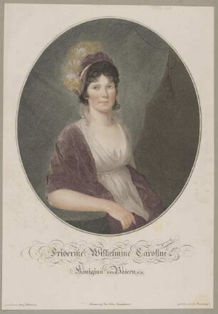 Bildnis der Friderike Wilhelmine Caroline