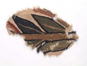 Fragment mit Ast und Blättern