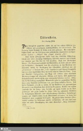 Lilienstein