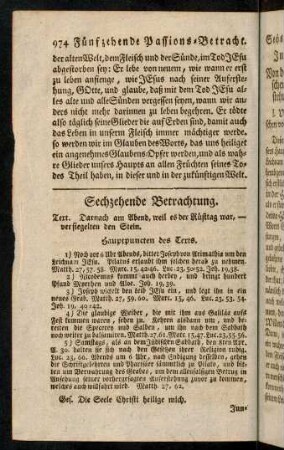 974-988, Sechzehende Betrachtung.