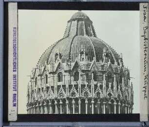 Pisa, Baptisterium : Kuppel