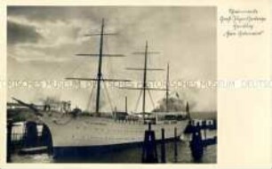 Ansicht der "schwimmenden Jugendherberge" Segelschiff "Hein Godenwind"