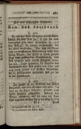 Ein und sechzigster Abschnitt [bis] Acht und sechzigster Abschnitt