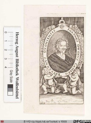 Bildnis John Owen (lat. Johannes Audoenus)