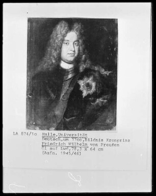 Bildnis Kronprinz Friedrich Wilhelm von Preußen