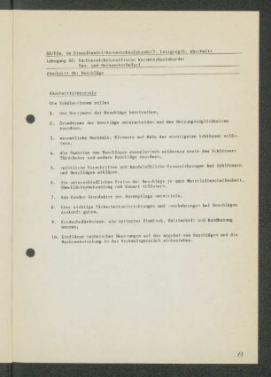 Abschnitt 06: Beschläge