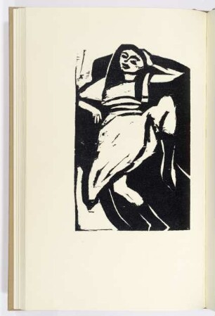 Gustav Schiefler. Das graphische Werk von Ernst Ludwig Kirchner. Band I. Ruhendes Artistenmädchen