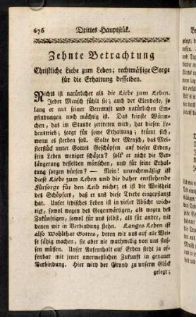 676-697, Zehnte Betrachtung.