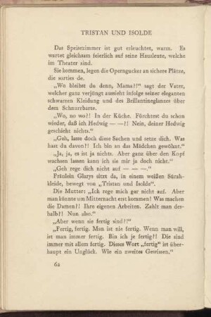 Tristan und Isolde