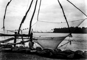 Fischernetz (Deutsche Indien-Expedition 1926/1929 - 5. Südindien)