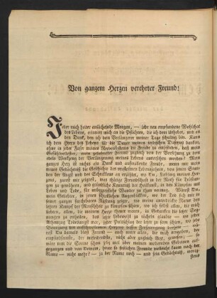 Von ganzem Herzen verehrter Freud!
