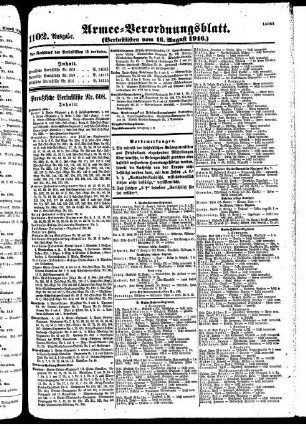 1102.Ausgabe. Mittwoch, 16. August 1916