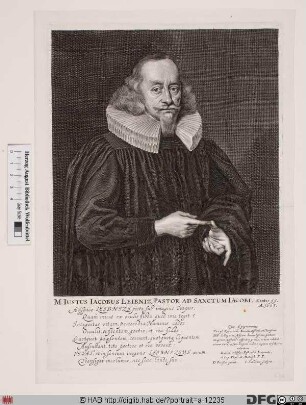 Bildnis Justus Jacob Leibnitz