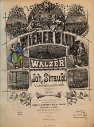 Wiener Blut : Walzer ; op. 354