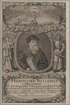 Bildnis des Hieronymus Wellerus a Molsdorff