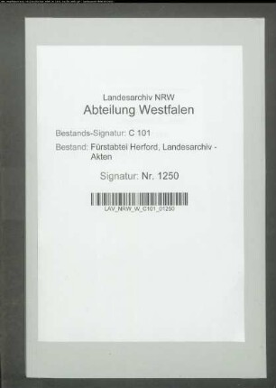 Wahlkapitulation (5 Exemplare)