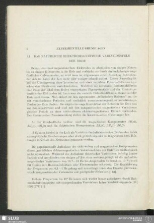 1 Experimentelle Grundlagen