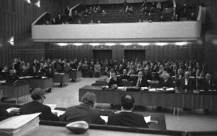 Haushaltsdebatte des Gemeinderats.