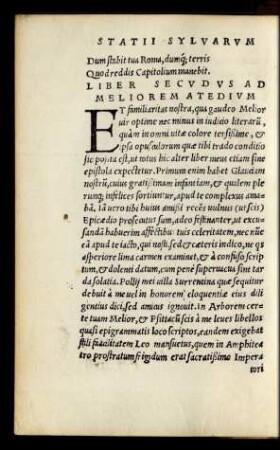 Liber Secundus Ad Meliorem Atedium