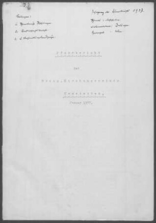 Meßstetten-Hossingen: Pfarrberichte 1937