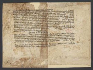 Ablassbrief zum besten des Kampfes gegen die Türken. 1482