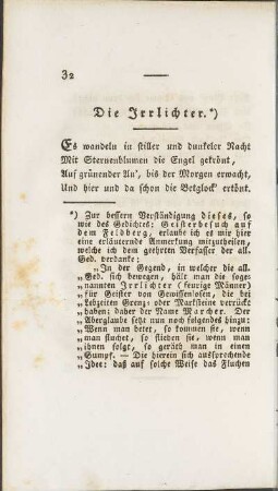 Die Irrlichter