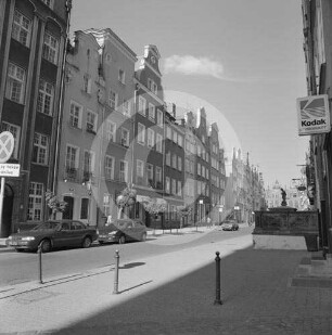Bürgerhäuser der ul. Piwna (Jopengasse) Danzig