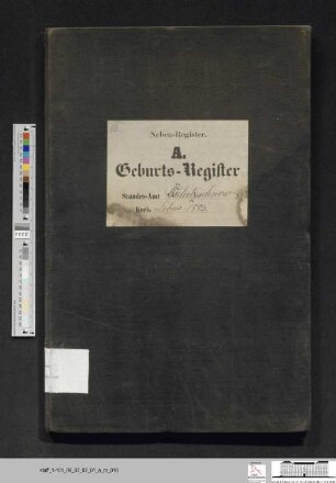 Geburtsregister Güldendorf 1883