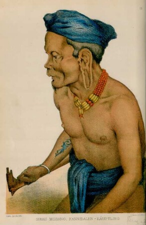 Sibau Mobang, Kannibalen-Häuptling